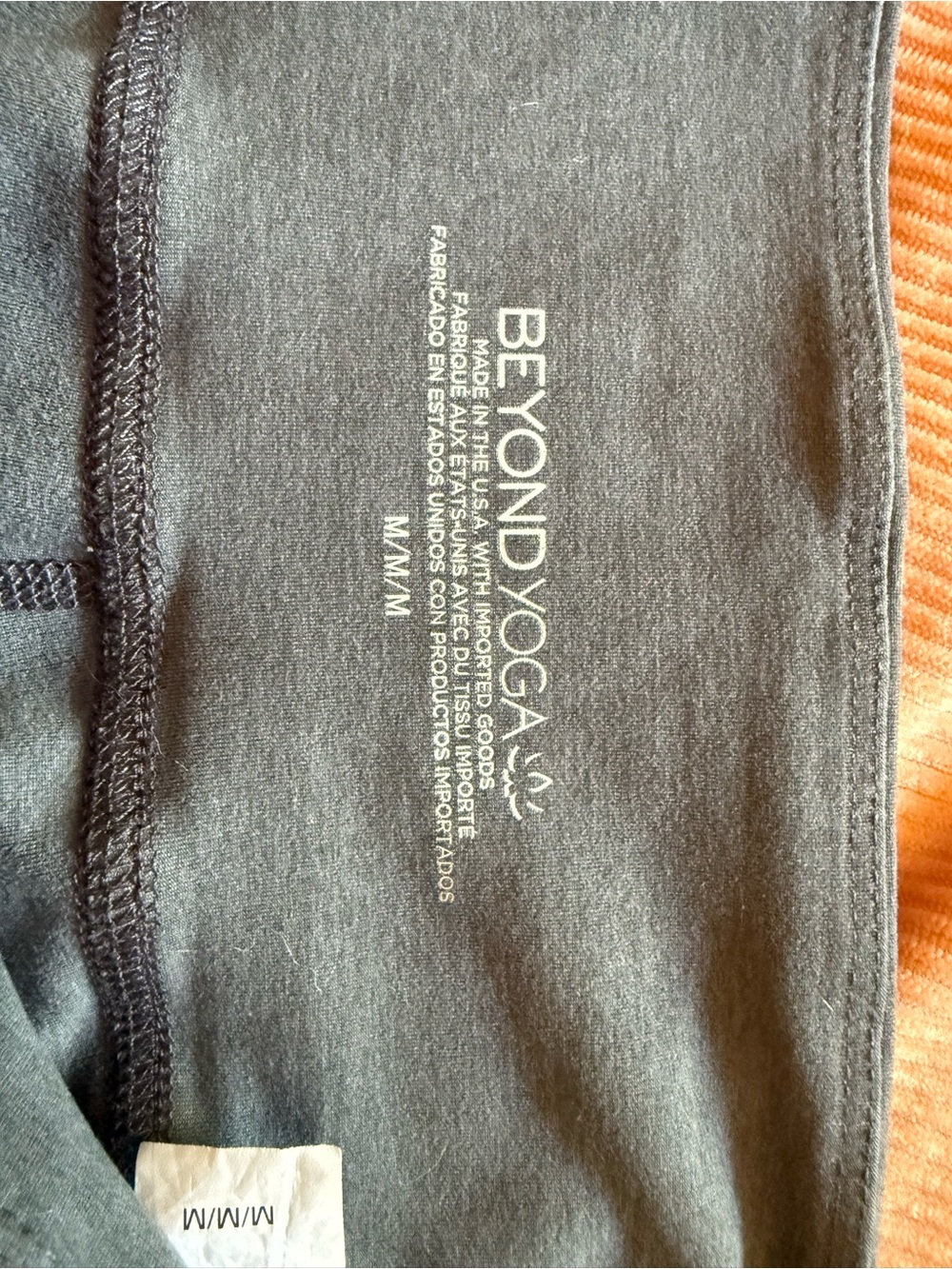 Beyond Yoga Wide Leg High-Rise Pants in Charcoal - Picture 4 of 6